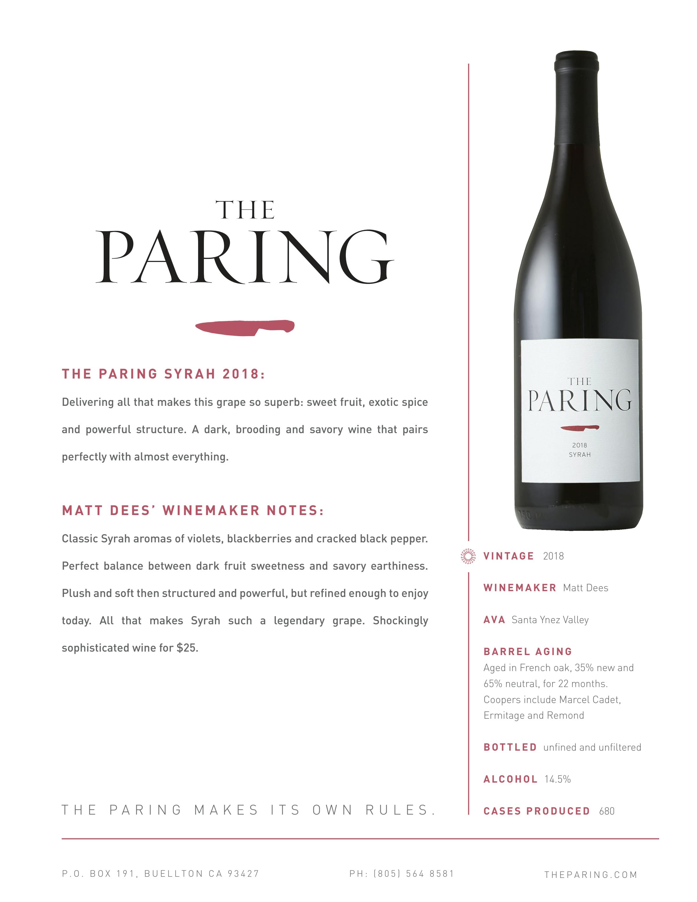 2018 Syrah Info Sheets Updated Feb2021